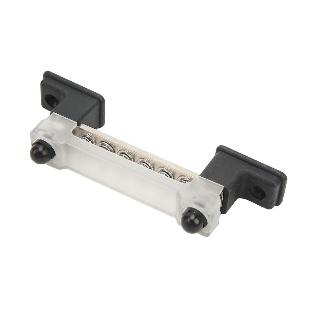 Power Distribution Block 6 Terminal 12‑48V 150A Bus Bar Junction Block for Cars RVs Boats Yachts Trucks