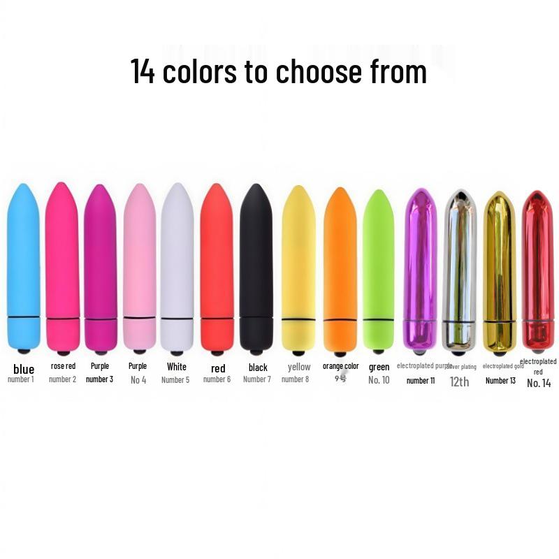 10-Mode Vibrating Bullet Massager for Women - Mood Enhancing Toy
