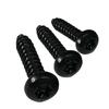 Black Round Head Internal Hexagon Socket Self-Tapping Screws M2/M2.6/M3.
