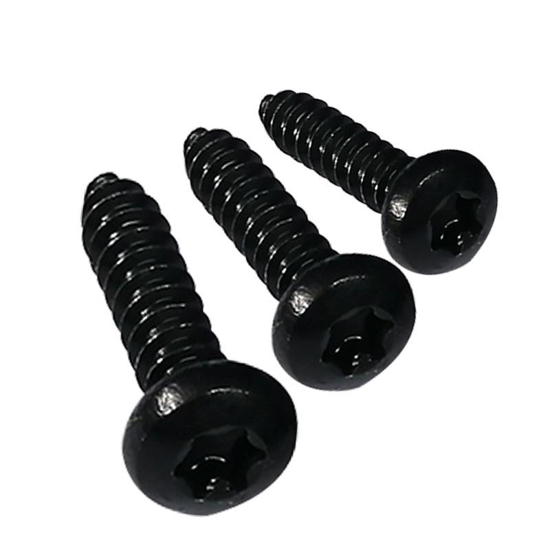 Black Round Head Internal Hexagon Socket Self-Tapping Screws M2/M2.6/M3.