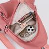 Dam Bröstväska Lätt Crossbody-väska Vattenavvisande Nylon Resväska Multifunktionell Ryggsäck