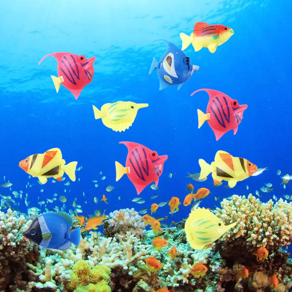 Floating Simulation Moving Fish Tank Decoration Fake Fish Aquarium Ornament Artificial Fish