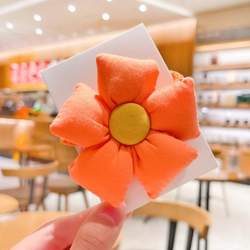 Söta Blomma Rosett Hårspännen För Söta Tecknade Rosetter Hårnålar Barrettes Huvudbonader Håraccessoarer Gåva
