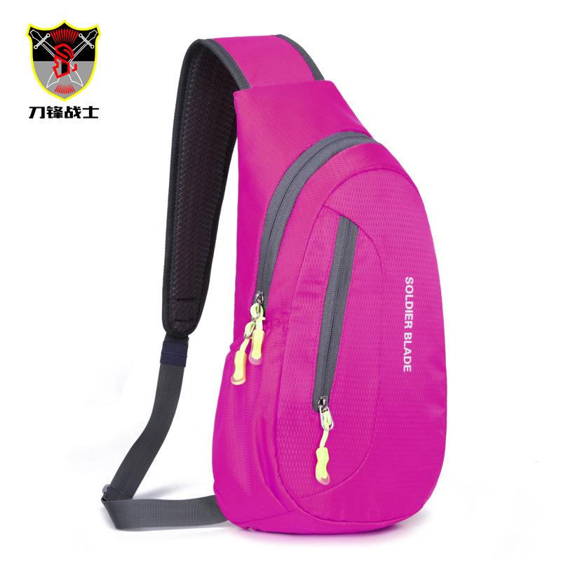 Dual-purpose Chest Bag Outdoor Bike Shoulder Crossbody Bag for Men Outdoor Sports Leisure Bag