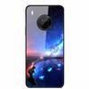 For Huawei Y9A Cases Y8P Y7P Y5P P40 Lite Tempered Glass Hard Back Covers For Huawei P Smart 2021 2020 Cases Bumper Painted Capa