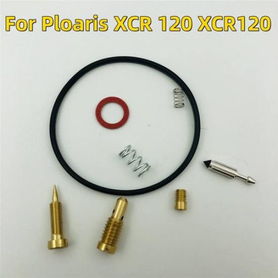 New Carburetor Rebuild Kit with Gasket Jets For Indy Ploaris XCR 120 XCR120 XCSP