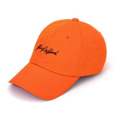 BLACKBLOND BBD Script Logo Cap (Orange)
