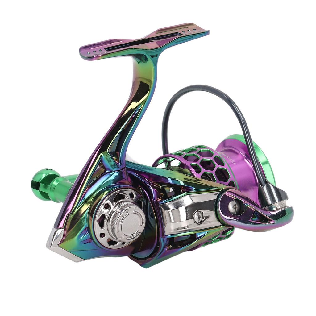 Fishing Reel 13+1BB Carbon Lightweight Compact Hollowed Shallow Cup Diagonal Mouth Spinning Reels for Saltwater