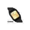 Casio Standard LQ-142E-9A Women's Analog Watch Basic Simple Rubber Black
