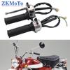 Interruptor de guidão direito e esquerdo de motocicleta e manoplas de 22 mm para Honda Z50 Z50A Z50J Z50R Mini Trail Monkey Bike Parts
