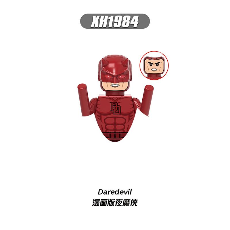 Thunderbolts Black Widow Building Blocks Daredevil  Bricks Taskmaster For Toys Gifts Children Mini Action Figures Party GIFTS
