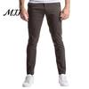 Casual Business Attire for Men Twill Trousers, Slim Fit Stretch Chinos Pants, Solid Color Wrinkle Resistant Trousers Straight Leg Pants Office Dating