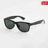 Ray-Ban Sunglasses NEW WAYFARER RB2132-F 901L Black (55) Square Horn-rimmed