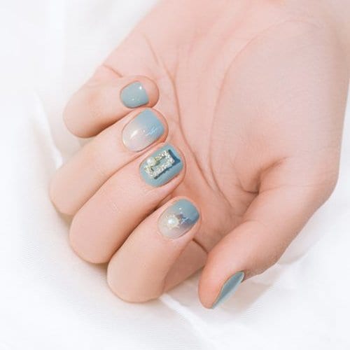 

Grace Blue Nail Tip Sticker