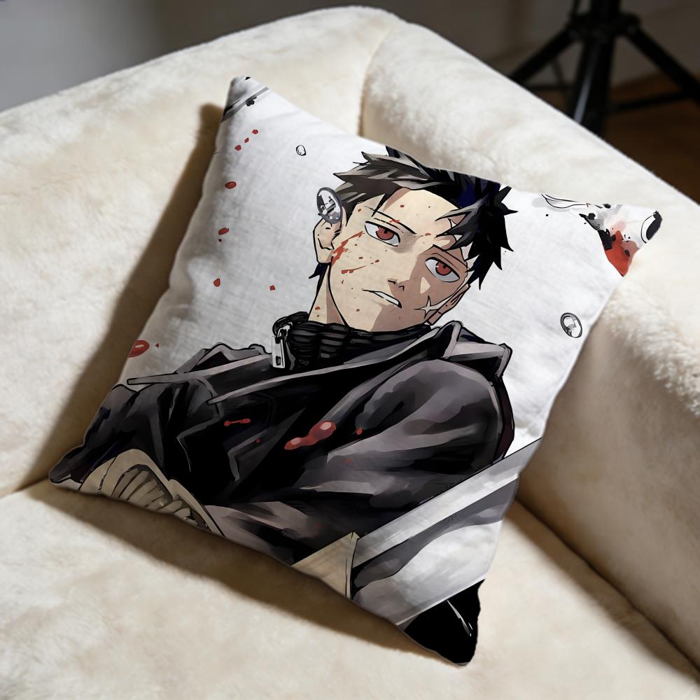 Fashion KKagurabachied Cushion Cover Soft Decorative Pillow Case Suitable for Bedroom Sofa Car Travel Use