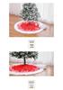Red Christmas Tree Skirt - Hotel & Mall Decoration