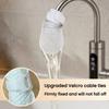 50PCS Faucet Filter Cotton Safe Tap Water Pre-Filter Pads Anti-Splashing for Daily Washing Kitchen Bathroom Use