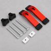 2 Pieces T-Slot Clamp Bar with Hardware Sturdy Heavy-Duty