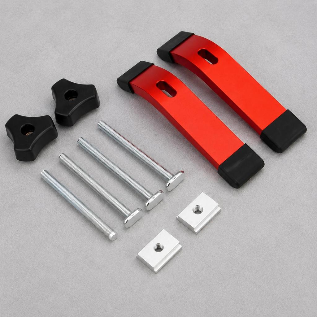 2 Pieces T-Slot Clamp Bar with Hardware Sturdy Heavy-Duty