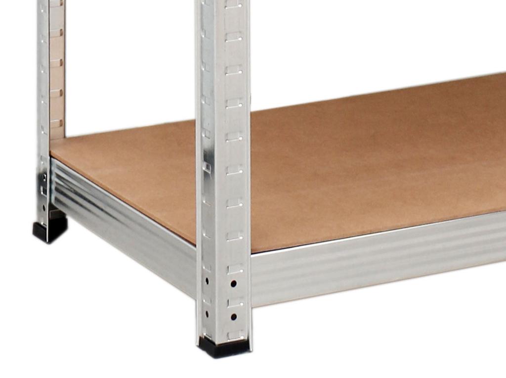 Estantería de Almacenamiento 5 Niveles 625 Kg 150 X 75 X 30 Cm