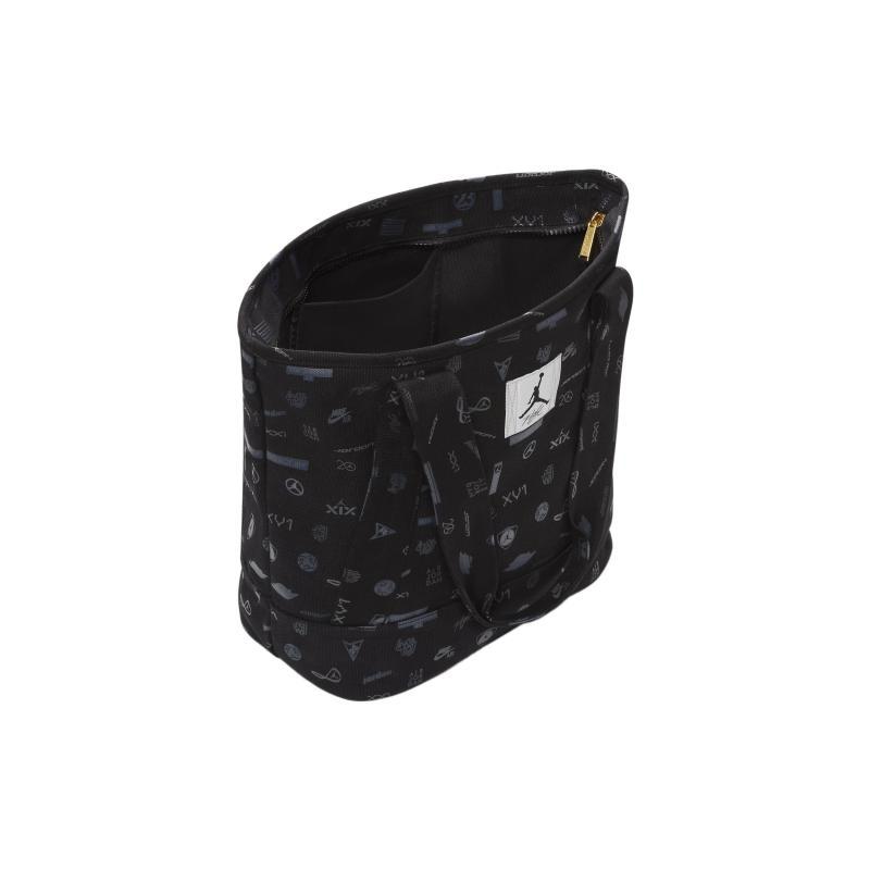 Jordan Cotton Tote Bag Shopping Bag Totes Handbags Regular Unisex Black Jordan WA0785-023