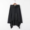 Women Casual Solid Color Hooded Sweatshirt Pullover Blouse Tops Jacket Coat