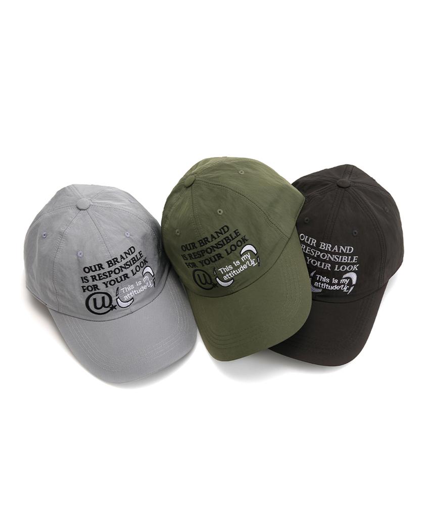 ULUK Attitude String Nylon Ball Cap_Khaki
