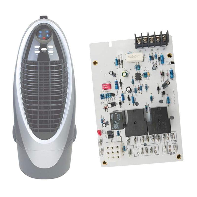 Multifunction Fan Timer Circulating Air Blower Control Board Replacement for Oil Improved Heating Consistency