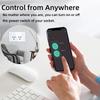 Graffiti Zigbee Smart Socket with Electricity Meter, Tempered Glass, Alexa Voice Control, Australian Standard
