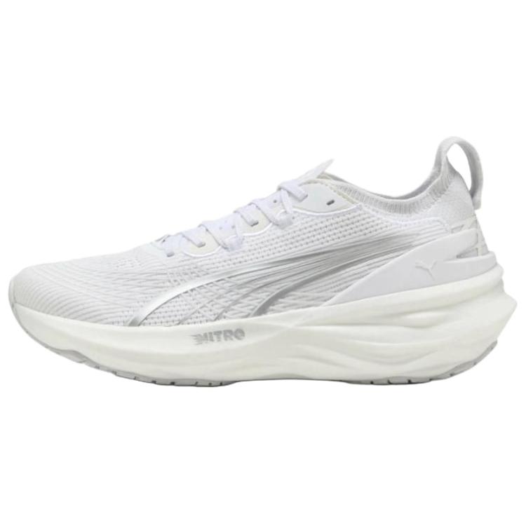 

Puma ForeverRun Nitro 2 Wide White Silver Men Sneakers 311050-02 40.5