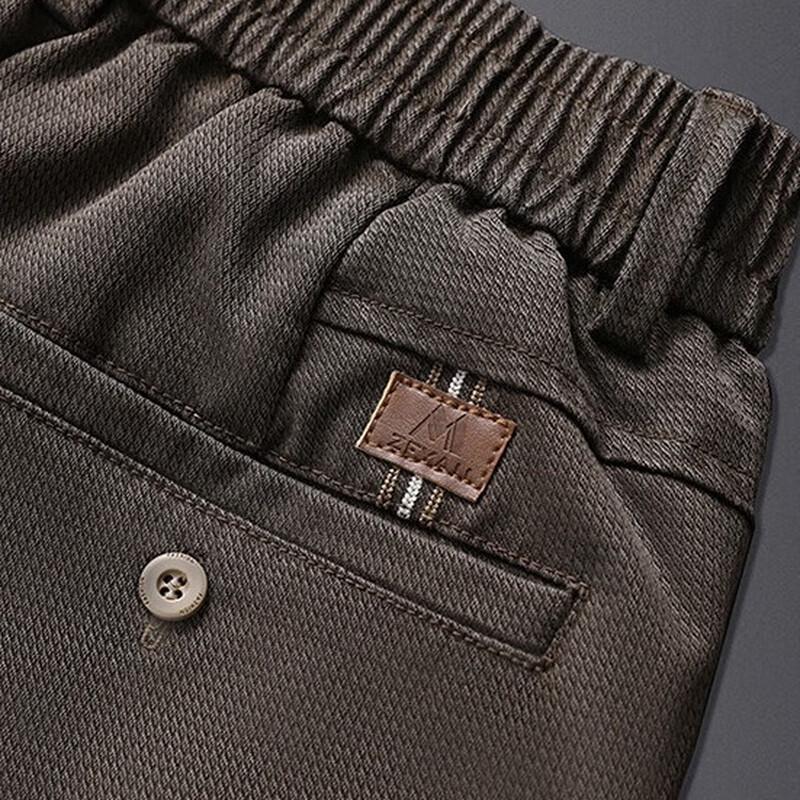 Pierre Cardin Men's Slim-Fit Straight-Leg Casual Trousers