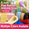 Plastic Rattan Strip 5mm Wide Basket Making Material  Flower Baskets DIY Crafts