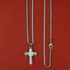 High Quality Cross Titanium Steel Non Fading Necklace,Domineering Trendy Men's hip-hop Pendant Chain,New Handsome Men Women Gift