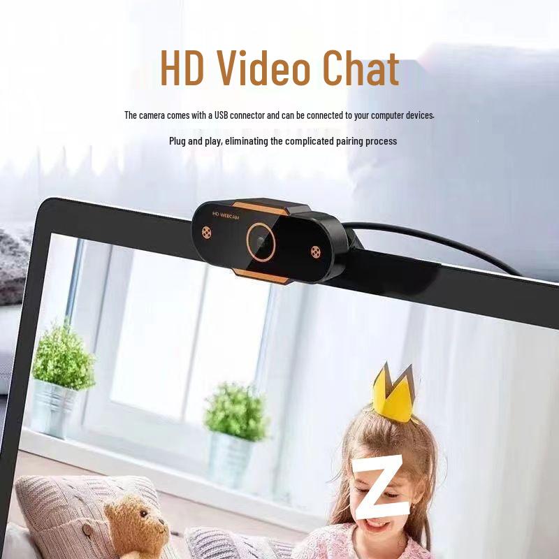 4K USB Streaming Camera with Microphone for Desktop and Laptop