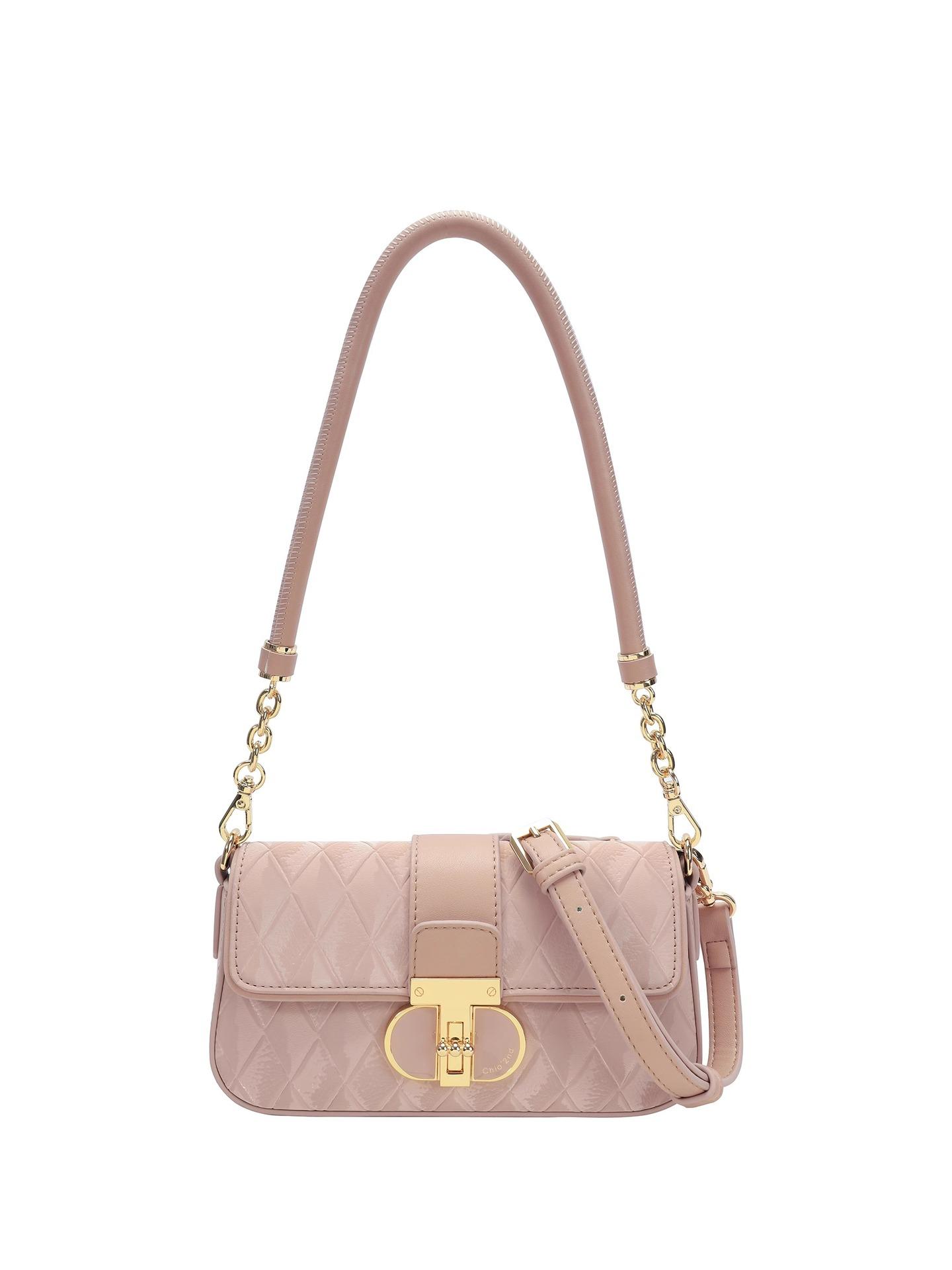 

Легкая летняя неоновая квадратная сумка 2024 новая весенняя сумка женская сумка под мышкой сумка на одно плечо сумка-мессенджер розовый