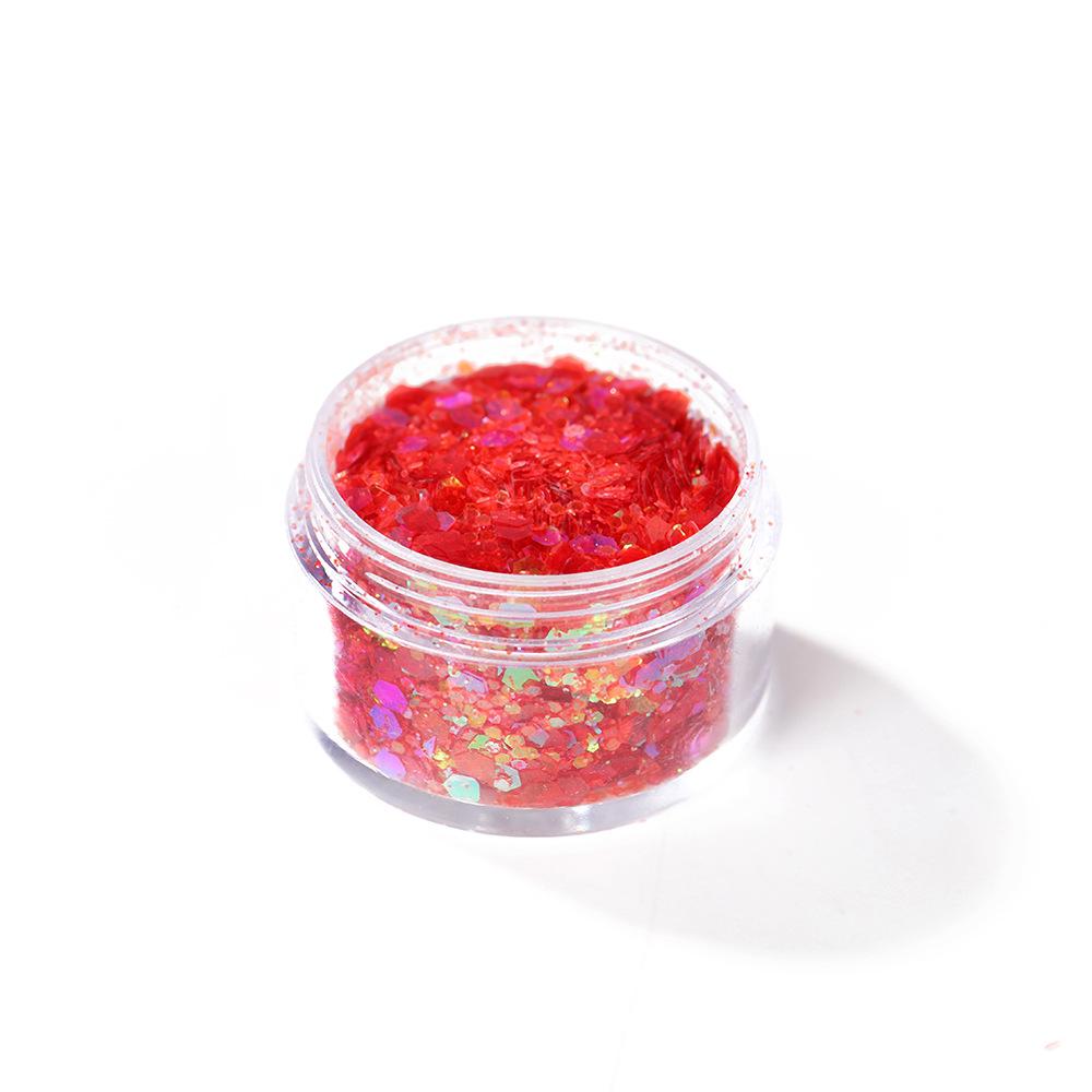 Chic Laser Glitter for Nails & Eyes - UV Crystal Epoxy Decoration Accessories
