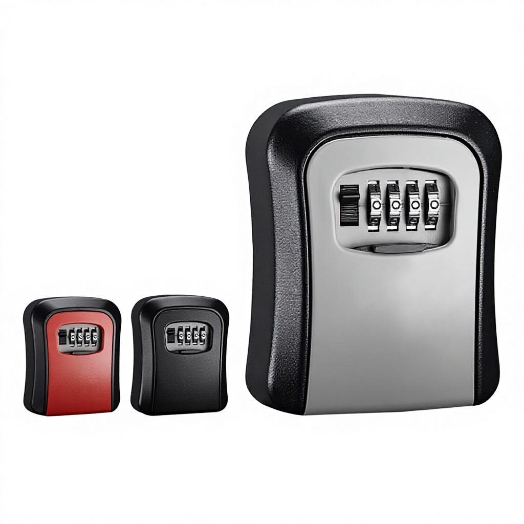 Password Lock Box Durable & Waterproof Plastic with Password Unlock Polished Finish & Anti-Theft Feature Great Factory Price
