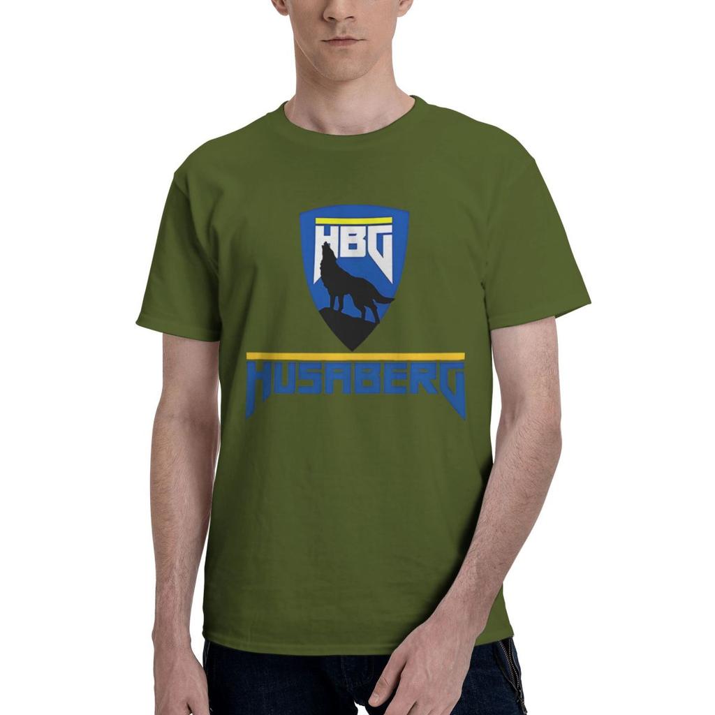 Husaberg Logo 100 Cotton Casual Breathable Confortable TShirt Funny Mens TShirt Funny Shirt