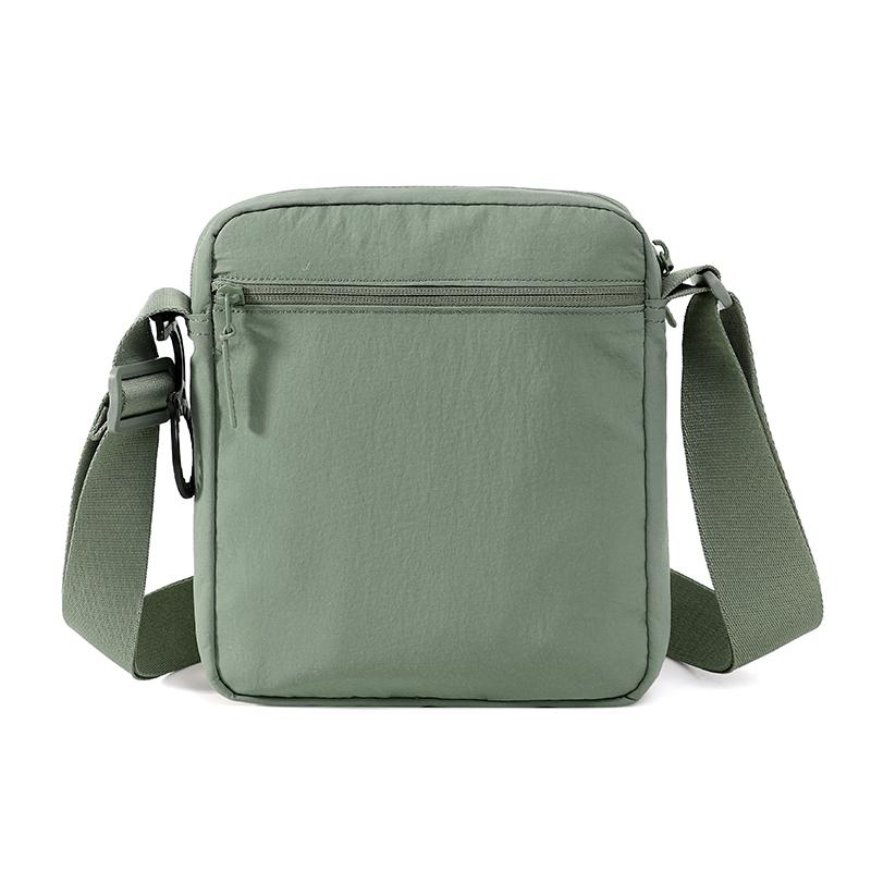 Men's Crossbody Bag Multi-compartment Shoulder Bag Lightweight Commuter Small Square Bag