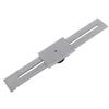 Woodworking Tool Metal Square Ruler Workshop Use Silver Clear Graduations Easy-to-read Markings Ergonomic Design