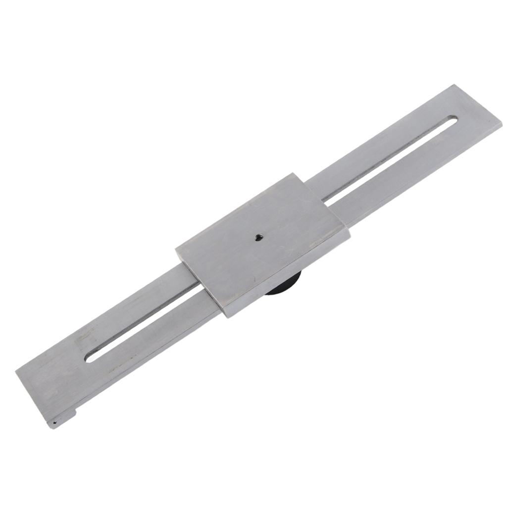 Woodworking Tool Metal Square Ruler Workshop Use Silver Clear Graduations Easy-to-read Markings Ergonomic Design