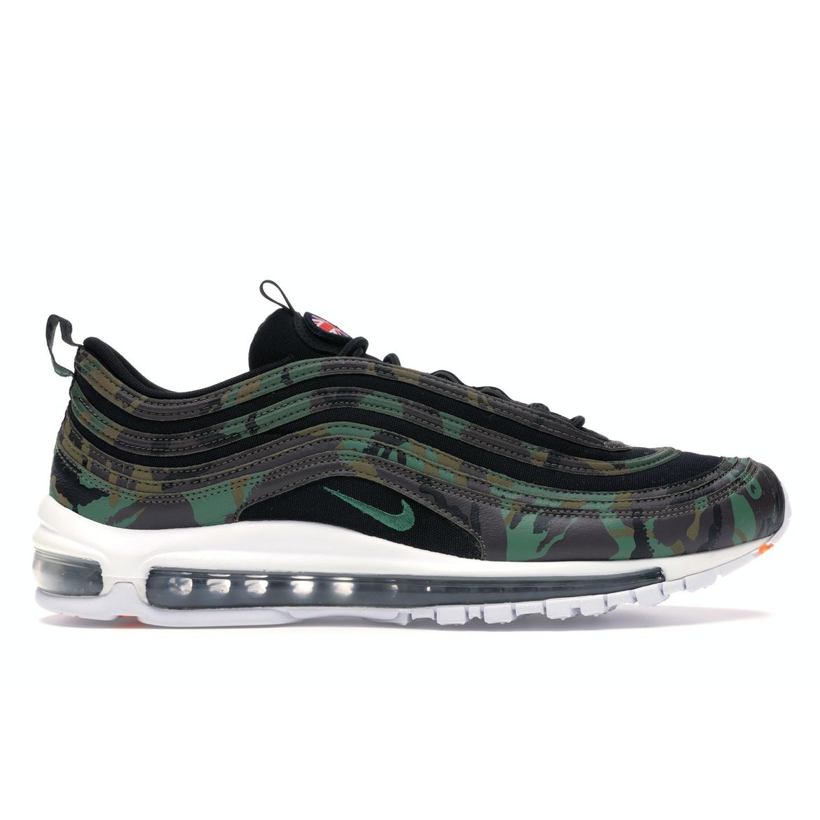 

Кроссовки унисекс Nike Air Max 97 UK Green Raw-Umber Fortress-Green-Black-Earth AJ2614-201
