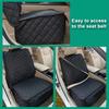 Front Car Pet Mat Waterproof and Scratch-resistant Passenger Seat Cover Cat and Dog Car Mat Single Seat Mat