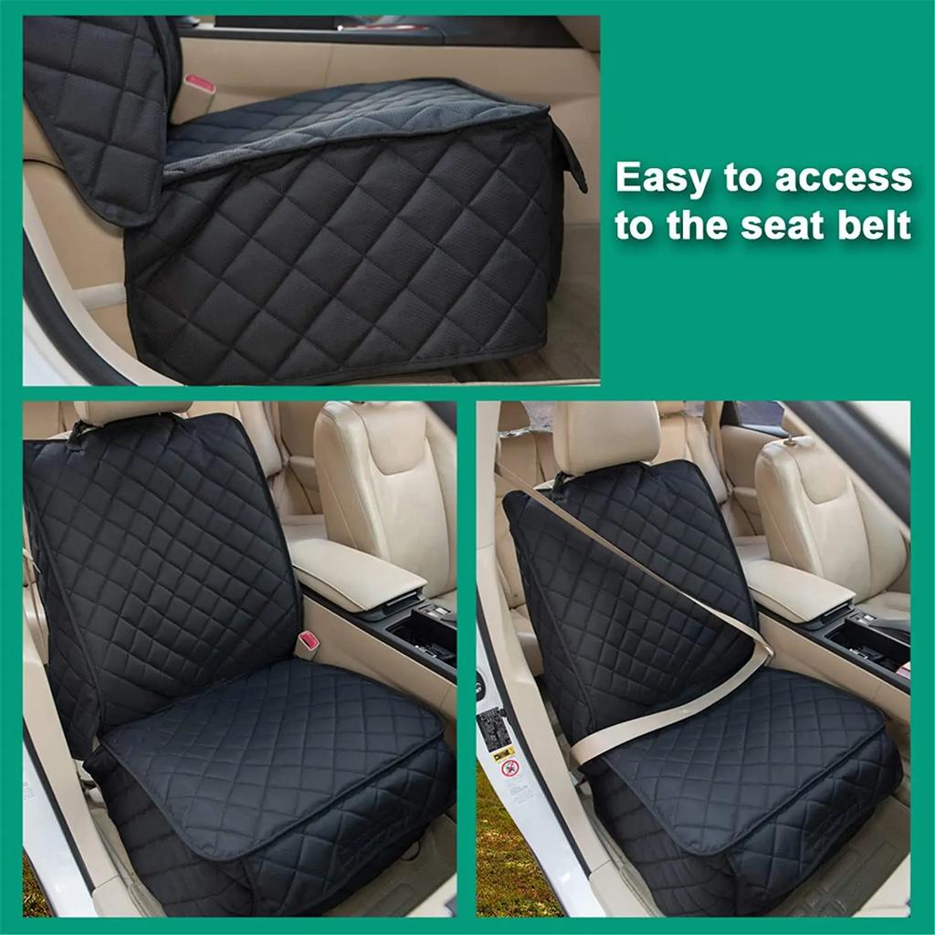 Front Car Pet Mat Waterproof and Scratch-resistant Passenger Seat Cover Cat and Dog Car Mat Single Seat Mat
