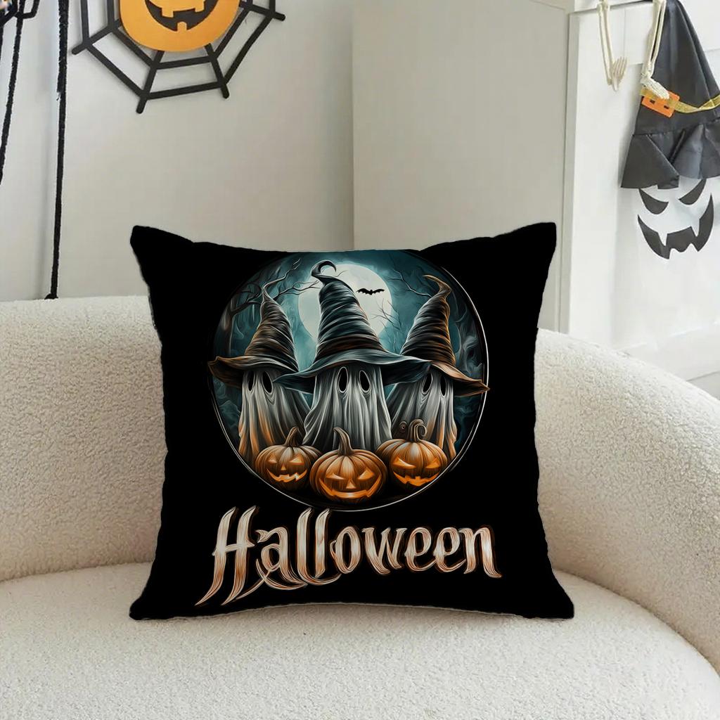 Halloween-Themed Pillowcases For Homesuitable For Sofa Car Bedroom Decorative Cushion Cover Pillow Cover