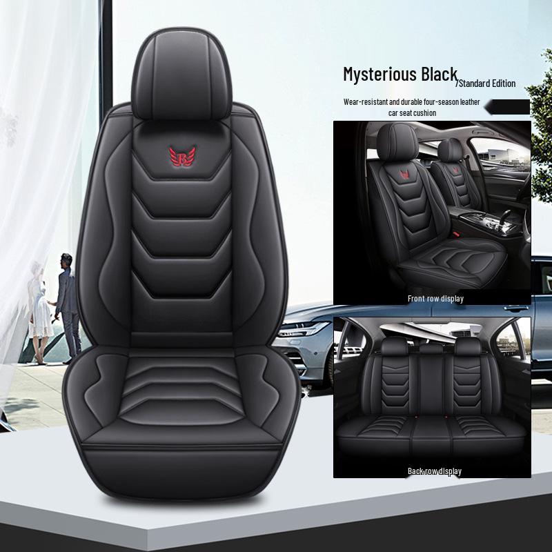 All-Season Full Leather Universal Car Seat Cushion Cover B35