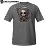 Chibi Grim Reaper T-Shirt | Cute Skeleton with Scythe | Gothic Death Cartoon Tee