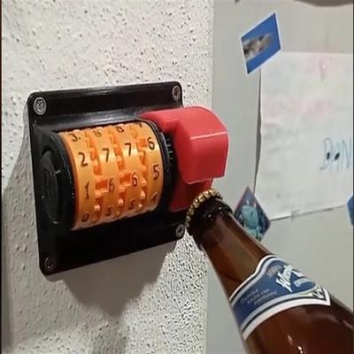 Creative Beer Bottle Cap Counter Bottle Opener Father's Day Gift Decompression Tableware