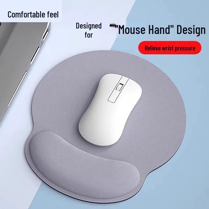 3D Gel Mouse Pad with Non-Slip Memory Foam Wrist Rest for Office & Gaming