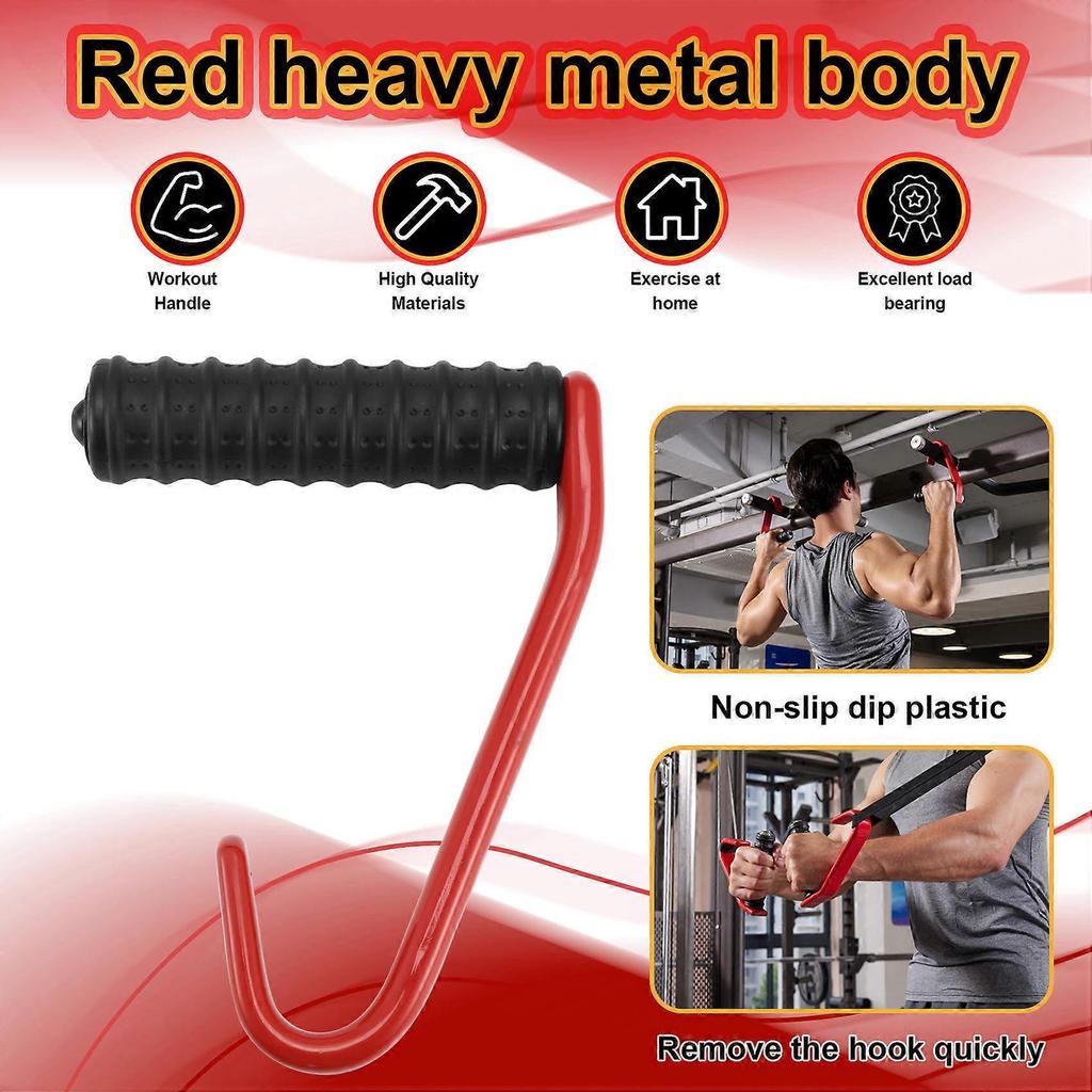 Gyms Vertical Grip Handle Pulls Up Resistance Band Handle Exercises Band Attachments Handle for Pul